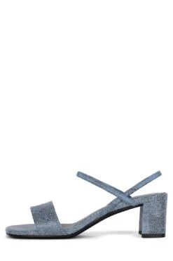 ADAPT -Jeffrey Campbell Store adapt heeled sandal dv blue lizard 6 886052