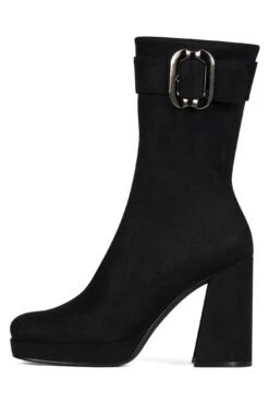 BRATTY-LO -Jeffrey Campbell Store bratty lo st black suede 6 166349