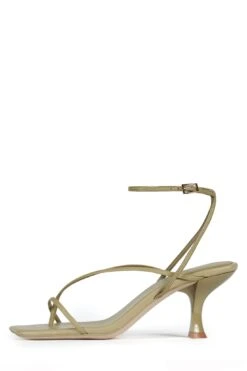 FLUXX -Jeffrey Campbell Store fluxx heeled sandal yyh sage 6 200475