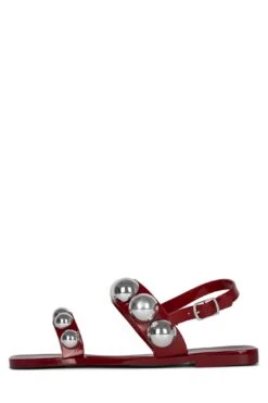 GUM-DROP -Jeffrey Campbell Store gum drop cj red silver 6 852135