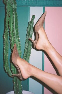 HEAD-WEST -Jeffrey Campbell Store head west heeled mule yyh 513159