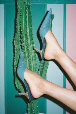 HEAD-WEST -Jeffrey Campbell Store head west heeled mule yyh 527288