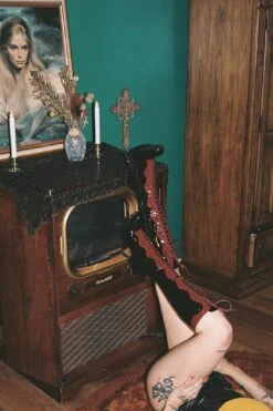 HEADLINE-K -Jeffrey Campbell Store headline k knee high boot yyh 958316