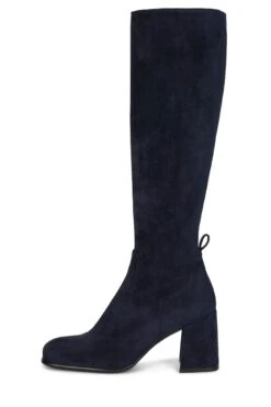 Jeffrey Campbell HOTLAVA-K2 -Jeffrey Campbell Store hotlava k2 knee high boot jeffrey campbell navy suede 6 844619