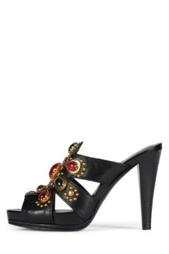 LAVENA -Jeffrey Campbell Store lavena st black combo 6 857967