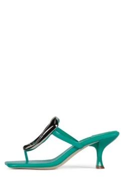 LINQ-UP-2 -Jeffrey Campbell Store linq up 2 yyh turquoise shiny silver 6 559211