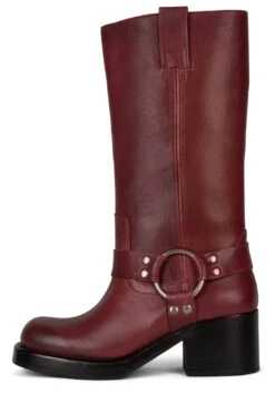 REFLECTION -Jeffrey Campbell Store reflection knee high boot yyh red 6 218648