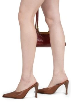 SLEUTH -Jeffrey Campbell Store sleuth heeled mule dv 440040