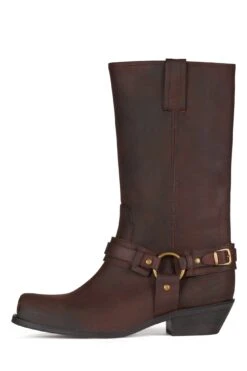 WAYLON -Jeffrey Campbell Store waylon hn brown crazy horse 6 334872